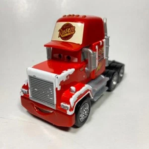 1:55 Mattel Disney Pixar Cars Diecast Snowy Mack Hauler Transporter - Picture 1 of 5