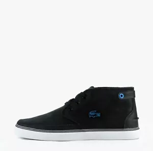 Lacoste Men's Clavel SRM Chukka Boots Shoes Trainers in Black - Picture 1 of 6