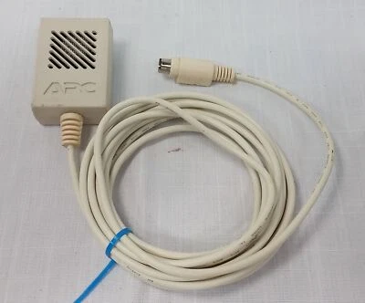 APC Temperature and Humidity sensor AP9512TH 12ft cable 6pin mini-din Connector - Image 1 of 4