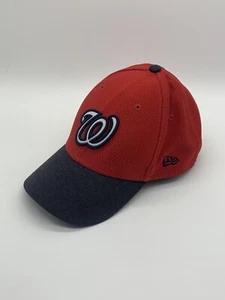 New Era 39THIRTY Washington Nationals Child/Youth Red/Gray Used Good See Images - Bild 1 von 8