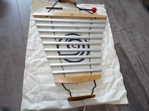 440Hz 9 Bar Hanging Swinging Sound Bath Sound Therapy Chimes - Picture 1 of 5
