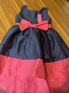 Holly Hastie Girls Taffeta Dress Age 11-12 - Picture 1 of 2