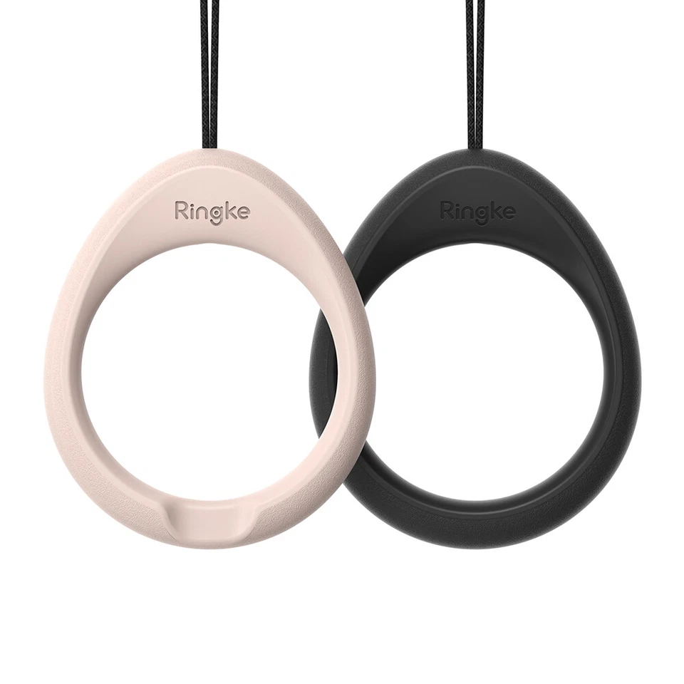 Ringke [Correa de anillo para dedos] Funda de silicona para iPhone, AirPods, USB, llaves - Paquete de 2 Foto 1 de 1