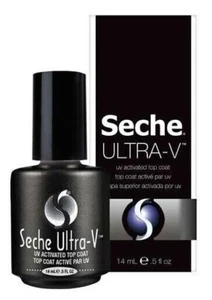 Seche Ultra-V UV Activated Top Coat - .5oz - 83142 - Picture 1 of 1