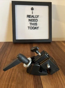 Aluminum Manfrotto Art. 035 Pipe Clamp Max Load 15kg/33lb MADE IN ITALY - Photo 1 sur 7