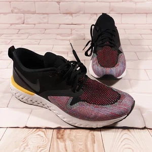 Nike Odyssey React Running Sneakers Shoes Mens Size 10 AH1015-005 Flyknit - Picture 1 of 10
