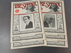 Revista Magic Vintage Coleccionable La Esfinge Magic 1924 Volumen XXIII 1 a 6 - Imagen 1 de 23