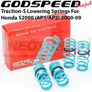 GODSPEED TRACTION-S LOWERING SPRINGS SUSPENSION FOR HONDA S2000 00-09 AP1/AP2 - Bild 1 von 4