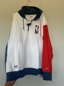 Nike NBA 75th Anniversary hoodie BNWT Men’s Size XXL DH8672-100 - Picture 1 of 7