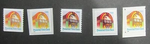 USA, #2911//3132 American Culture, Juke Box full set, 5 stamps (25c), MNH - Bild 1 von 1