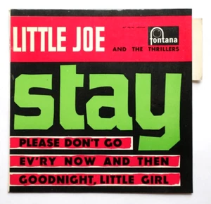 NM LITTLE JOE Stay rock & roll french 1960 Fontana 467196 ME vinyl EP Languette - Bild 1 von 3