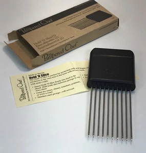 Pampered Chef Hold ‘N Slice New In Box Kitchen Gadget - Picture 1 of 5