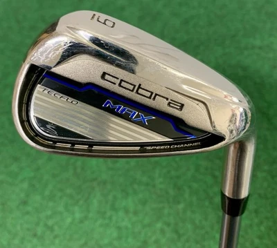 Cobra Max Tecflo 9 Iron Matrix MFS White Ice X4 Lite Flex Graphite RH 36.5” - Image 1 of 4