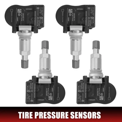 4Pcs Tire Pressure Monitoring Sensor TPMS 52933-D4100 For 2015-2021 Hyundai KIA - Image 1 of 4