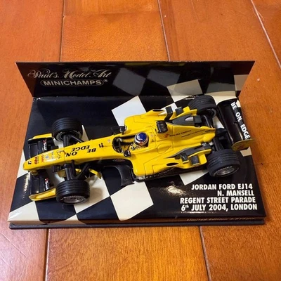Minichamps 1/43 Jordan Ford EJ14 N. Mansell - Image 1 of 3