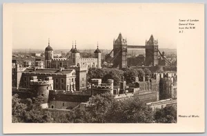 London England UK Real Photo Postcard RPPC Tower of London - Picture 1 of 2