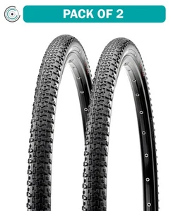 Pack of 2 Maxxis Rambler Tire 700 x 50 Tubeless Folding Dual Silk Shield - Picture 1 of 2
