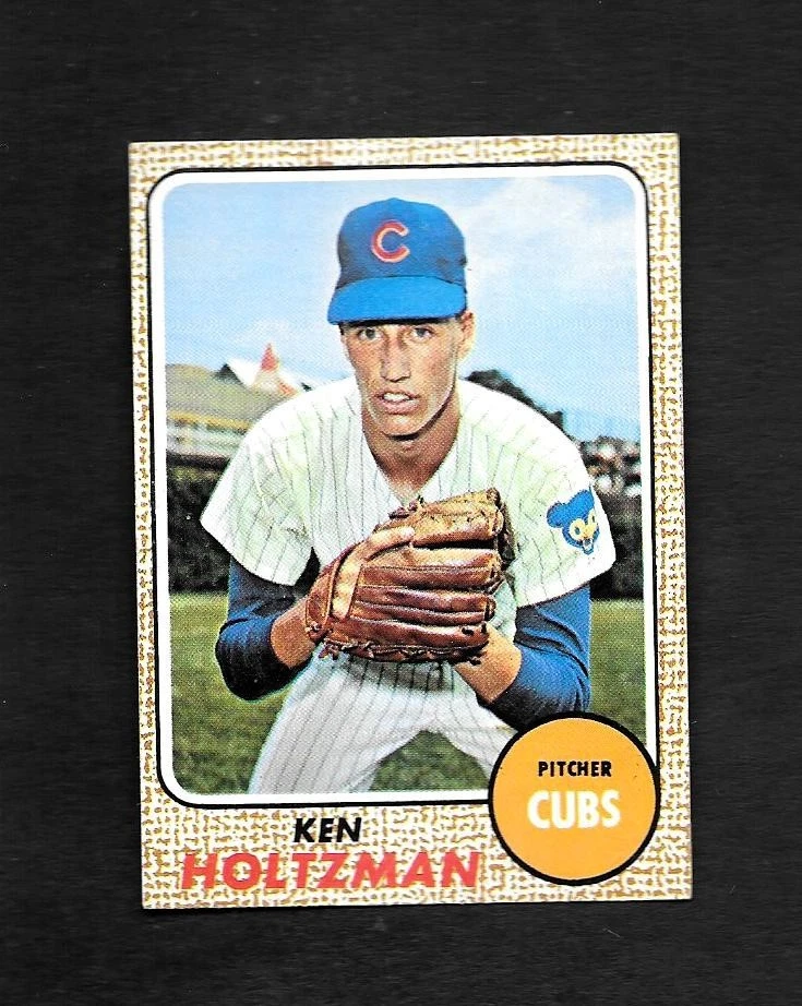 Ken Holtzman 1968 Topps #60 - casi nuevo/como nuevo o mejor - 3,99 costo máximo de envío Foto 1 de 1