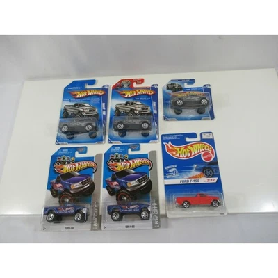 Hot Wheels Ford F-150 Rebel Rides HW City Lot of 6 New includes 1 short card - Image 1 of 4