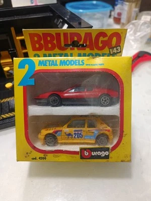 Bburago 2 1:43 Scale Metal Models Cod.4200 Made In Italy - Immagine 1 di 4