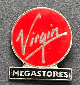 VIRGIN MEGASTORES Pin Anstecker Virgin Records STAFF BADGE - Bild 1 von 2