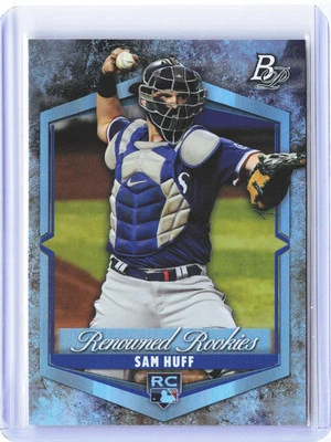 2021 Bowman Platinum #RR-15 Sam Huff Renowned Rookies - Image 1 of 2