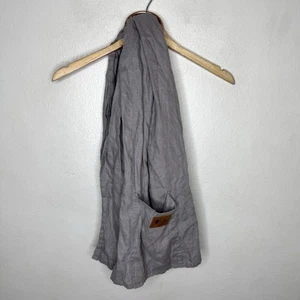Kyte Baby O Ring Sling Wrap Baby Carrier Gray Linen Rose Gold Rings 75” Wrap - Picture 1 of 8