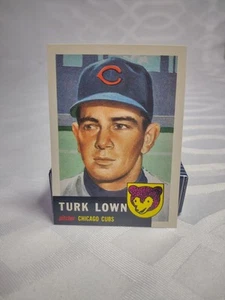 1991 Topps Archives The Ultimate 1953 Set #130 Turk Lown Chicago Cubs - Imagen 1 de 2
