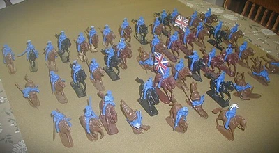 45  Timpo Napoleonic  Riders Charge Of The Light Brigade Stock & Custom - Image 1 of 4