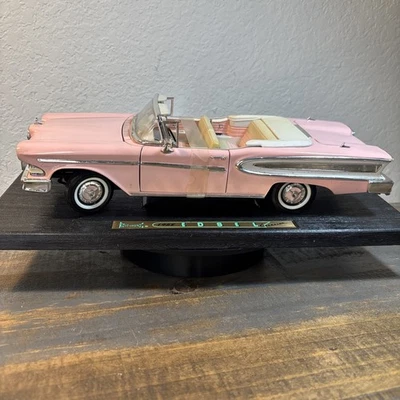 Road Legends 1958 Edsel Citation 1:18 Diecast Model Pink READ - Image 1 of 4