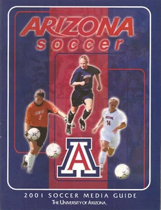 2001 Arizona Wildcats Women's Soccer Media Guide - Picture 1 of 1