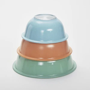 Vintage Pyrex Pastel Nesting Glass Mixing Bowl 322, 323, 325 - Picture 1 of 8