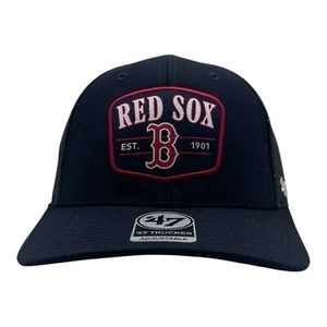 Boston Red Sox MLB '47 Marca Snapback Ajustable Camionero Sombrero/Gorra - Imagen 1 de 10