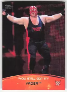 2015 Topps WWE Crowd Chants: You Still Got It! Vader #4 - Picture 1 of 2