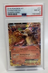 Charizard XY 11/83 PSA Mint 8 - 2016 Generations Pokemon Card