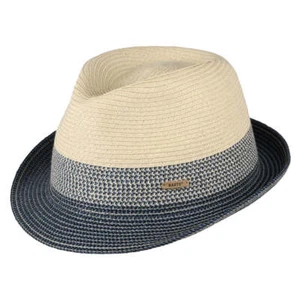 Barts Hats Patrol Trilby Hat - Natural-Blue - Picture 1 of 1