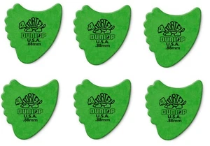 LOT DE 6 MEDIATORS DUNLOP TORTEX FIN 0.88mm - 414R88 - Picture 1 of 3