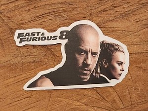 DOMINIC TORETTO The FAST AND FURIOUS Sticker Car Sticker Vin Diesel Sticker