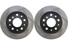 Rear PAIR Stoptech Disc Brake Rotor for 1966-1968 Mercedes-Benz 250S (45486)