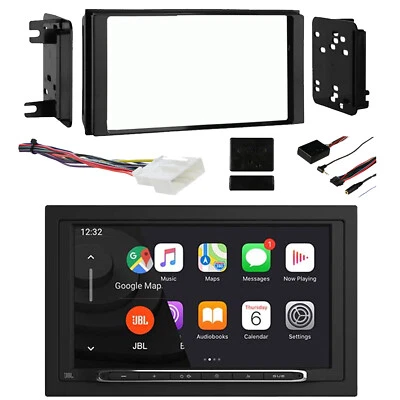 Receptor inalámbrico JBL, kit de instalación 2 DIN, adaptador de arnés, interfaz de controles Foto 1 de 4