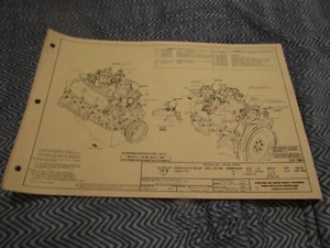 1978 FORD F150 REG AND SUPER CAB C4 C6 TRANSMISSION VACUUM SCHEMATIC MANUAL SHE - Bild 1 von 2