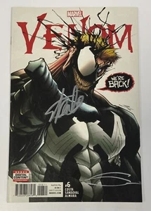 Marvel Venom #6 Eddie Brock Returns Autograph Signed Stan Lee & Gerardo Sandoval - Picture 1 of 2