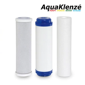 10" HMA Water Filter Replacement Set - Sediment GAC/KDF Activated Carbon Block - Picture 1 of 1