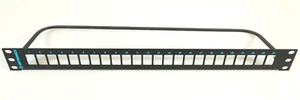 OR-PHDPJU24 Ortronics High Density Unloaded Jack Panel - Rear Load, 24-Port - Bild 1 von 6