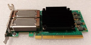 Adaptador MCX556A-ECAT ConnectX-5 EDR 100GbE con soporte de bajo perfil doble puerto - Imagen 1 de 6