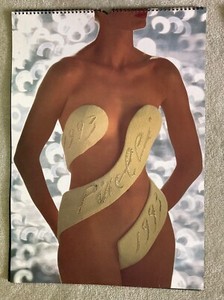 Vintage PIRELLI CALENDAR 1993 - Photographer John Claridge. EXCELLENT Condition.
