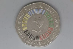 2015 - PNG - Papua New Guinea - 50 Toea Coin - XV Pacific Games - EF - Imagen 1 de 2