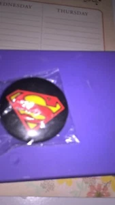 Vintage Superman badge,(pin intact) - Picture 1 of 2