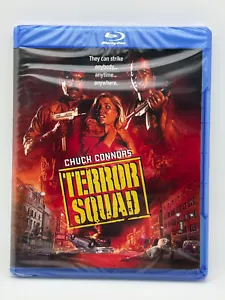 Terror Squad (1987) Blu-ray Code Red Chuck Connors 80s Action NEW - Imagen 1 de 3