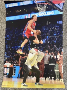 MAC McClung Limited Edition Autogramm 2023 Slam Dunk Champ Poster 36”X24” - Bild 1 von 7